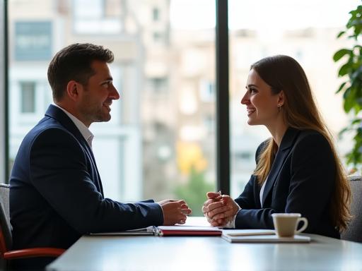 Rappresentazione concettuale di autoconsapevolezza ed empatia nel business